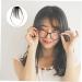 LALAFINA Bangs Wig Piece Human Hair Bangs Clip on Bangs Hairpieces Bangs Hair Clip Extension Fake Hair Bangs Mini Clips for Hair Woman Clip Hair Fringe Edge Hair Strands Women's One-piece 20x7cm Black - Buy Online on GoSupps.com