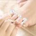 Minkissy Silicone Toe Separators - Pearl Style Spacers for Pedicures and Nail Art at Home or Salon - Buy Online on GoSupps.com