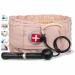 Fbite inflatable lumbar belt lumbar support spine traction belt for the waist decompression belt can relieve back paint reduces muscle fatigue suitible for 29-49 inch waist circleence