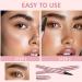 Magic Eyebrow Pencil 4 Tips Eyebrow Pen 3D Waterproof Long Lasting Eyebrow Pencil for Natural Makeup Makeup Tools (Grey) - Buy Online on GoSupps.com