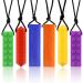 Sensory organs Caetbound (6 pack) textured sensory chewing tool improves chewing and biting.