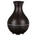 Sixtol Bloom Aroma Diffusor 200ml |Ultrasound air humidifier |For air humidification and fluid of home bedroom office |Aromatherapy |For essential oils (dark wood)
