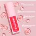 HSLFUAI 6 Pieces Fruit Flavoured Plumping Lip Oil Nourishing Lip Balm Lip Filler Gel for Dry Lips Moisturising Moisturizing and Waterproof - Buy Online on GoSupps.com
