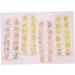 FRCOLOR Tiger Ears Headband Boxes Nail Decorations for Nail Art Nail Art Decoration Manicure Nail Gold Decorations Nail Art Ornaments DIY Nail 3D Hollow Out Manicure Decoration - Buy Online on GoSupps.com