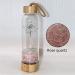 Bamboo Wellness Crystal Elixir 400ML Rose Quartz Gemstone Water Bottle - Buy Online on GoSupps.com