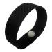 Anti-fear bracelet elastic acupressure bracelet stress relief band water-repellent bed ligament for covering 1 piece black size XS 12.7 cm black Xsmall 5 in.