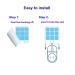 23005-06 Sticky Cards (24 Pack) | Compatible with Dynatrap DT3005W Dot | Safer Home SH502 Plug-in Indoor Refill Glue Boards Replacement - Buy Online on GoSupps.com