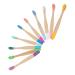 FRCOLOR 10pcs Travel Toothbrush Kid Toothbrush Portable Toothbrush Household Toothbrush Travel Tooth Brush Creative Toothbrushes Home Toothbrush Teeth Brush Child Soft Spray Paint