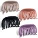 4pcs 3.5 Inch Medium Large Claw Clips For Thick Hair  Big Hair Clip For Thin Hair  Girls  Neutral Clips for Women Strong Hold jaw clip Big Non-slip Hair Clip Style 2