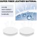 8 Pcs White Self-Adhesive Heel Hole Patch for Shoe Repair - Fits Sports, Leather & High Heels - 4 Pair - Buy Online on GoSupps.com
