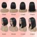 Ebbfurln 13x4 HD Lace Front Bob Wig 10 Inch | Brazilian Straight Human Hair 150% Density | Pre Plucked with Baby Hair for Natural Look - Buy Online on GoSupps.com