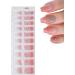 Yapetnck Gel Nail Strips Gloss Nail Sticker with Nail Lamps | Glitter Gel Nail Polish Strips with Lamp Light Semi-Cured Gel Nail Suitable for Women N029 - Buy Online on GoSupps.com