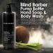 Blind Barber Hand Soap and Body Wash for Women and Men - 13.5 Fl Oz Body Care Liquid Soap 13.5 Fl Oz (Pack of 1) - Buy Online on GoSupps.com