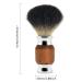 Doumneou 1Pcs Pure Hair Beard Brush | Men's Shaving Brush with Wooden Handle - Ideal for All Hair Types - Buy Online on GoSupps.com