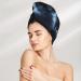 Hair Towel Wrap - Quick-Dry Hair Turban with Button | Night Scene of Wolves | Perfect for Fast Hair Drying - Buy Online on GoSupps.com