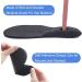 Dr. Foot's Arch Support Shoe Inserts for Flat Feet & Plantar Fasciitis - Adhesive Heel Cushion for Pain Relief in Men & Women - Small Black - Buy Online on GoSupps.com