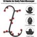 Sokiss S-Shaped Body Triggered Point Therapy & Self-Massage Device | Relieve Muscle Pain & Promote Myofascial Relaxation | Back & Neck Pain Relief Black - Buy Online on GoSupps.com