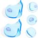 Doitool 2-Pack Razor Holder Shower Hooks - Bathroom Accessories & Suction Hooks for Razor & Bathrobe - Durable Plastic Wall Hangers - Buy Online on GoSupps.com