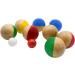 GICO Boccia Game - Solid Wood 8 Balls (7 cm) - Made in EU | Premium Indoor/Outdoor Fun - Buy Online on GoSupps.com