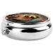 Roses and Sloths Portable Metal Pill Box - Round Mini 3-Compartment Design for Small Pills | Must-Have Travel Accessory - Buy Online on GoSupps.com