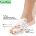 2 Pair Toe Bunion Straightener - Correct Bunions & Restore Toes, Day/Night Toe Separator - Buy Online on GoSupps.com