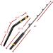 Fiblink 6' Bent Butt Offshore Trolling Fishing Rod - Big Game Roller Pole for Saltwater Conventional Boat Fishing - Buy Online on GoSupps.com