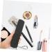 FRCOLOR Silicone Makeup Brush Bag - 2pcs Travel Storage Holder for Artists | Portable Black Makeup Tool Case - Buy Online on GoSupps.com