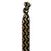 Syleia 20 Black with Gold Prints Hair Ties - Elastic Ponytail Holders 20 Pack - Buy Online on GoSupps.com