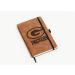 Rico Industries NFL Green Bay Packers Brown Laser Engraved Small Notepad Jounral/Notepad 8.25" x 5.25"- Office Accessory - Buy Online on GoSupps.com
