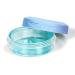 Leak Proof Dental Retainer Case - Denture Cleaning Bath - Travel Friendly - Blue - Buy Online on GoSupps.com