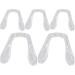 Healeeved U-Shaped Silicone Glasses Pads - 5 Pack Slip-Resistant Soft Nose Support for Eyewear - Buy Online on GoSupps.com