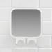 Kenney Fogless Shower Mirror in Gray - Anti-Fog Technology for Clear Reflections - Buy Online on GoSupps.com