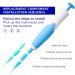 GIMOCOOL Auto Skin Tag Remover kit Skin Tag Treatment Anti-skin Tag Pen Skin Wart Removal Device 2-8mm 2 in 1 for Removing Face Body Warts - Buy Online on GoSupps.com