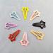 HLLMX 10 PCS Colorful Stars Duckbill Clip Hair Clip Non-slip Toddlers Colorful Cute Lovely Metal Hair Barrettes Hair Accessories for Kids Teens Women (Random Color) - Buy Online on GoSupps.com