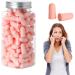 Noise Cancelling Ear Plugs Sound-Proof Noise Reduction Ear Plugs | High Decibel Ear Plugs Slow Rebound Warm Cotton for Sleeping Studying Aviere Cherry Blossom Powder 120 Pieces - Buy Online on GoSupps.com