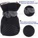 AblePet Small Dog Cat Boots - Anti-Slip Booties with Adjustable Strap, Reflective Strip - Premium Paw Protector (4Pcs, Black) - Buy Online on GoSupps.com