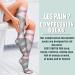 Copper Compression Socks for Women and Men | Medical Grade | Ideal for Running, Athletic, Nurses, and Travel | Large-X-Large Size | 03 Black/Red/Gray Design - Buy Online on GoSupps.com