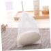 Outanaya 50pcs Soap Bag Foam Net Soap Saver Bag Foaming Net Cleansing Foaming Bag Soap Drying Bags Pe White - Buy Online on GoSupps.com