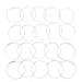 Expandable Bangle Comfortable 20PCS DIY Handmade Bangle Anti Rust Expandable Bangle for Lover for Christmas
