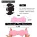 Lades Spa Headband 3 Pack - Soft Coral Fleece Bow Hair Band for Women - Ideal for Shower, Makeup, and Face Washing - Black, White, Pink - Buy Online on GoSupps.com