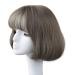BGHJUE Short Curly Wig for Women - Natural Fluffy Bobo Style with Pear Flower Head Buckle - Buy Online on GoSupps.com