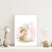 Meinbaby123 A4 Poster Set for Children's Room | Rainbow Murals & Sayings | Premium Wall Decor for Baby & Girls | 3 Decorative Posters (Hase) - Buy Online on GoSupps.com