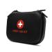 Kitgo Small First Aid Kit Christmas Gift for Doctors  Parents  Travelers  Climbers - Waterproof Compact Mini Emergency Trauma Kit for Home  Travel  Camping  Hiking  Vehicle  Workplace  EVA -Black New-Black