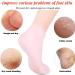 Women Foot Spa Pedicure Silicone Socks 2 Pairs Silicone Pedicure Socks Moisturizing Foot Mask Exfoliating Silicone Socks for Heel Socks for Dry Cracked Feet Women (Yellow) - Buy Online on GoSupps.com