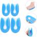 FOMIYES U-Shaped Heel Cups - 6 Pairs Heel Patch Inserts for Bone Spurs Foot Supination & Heel Correction - Comfortable Shoe Inserts for Foot Care - Buy Online on GoSupps.com