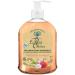 Le Petit Olivier LE PETIT OLIVIER - Pack of 12 - Pure Marseille Liquid Soap - Peach Blossom Fragrance from the Grasse Region - Gently cleanses the skin - 95% natural origin - Made in France - 300 ml