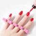Emivery 50 PCS Pink Nail Art Toe Separators for Manicure & Pedicure - Women and Girls - Buy Online on GoSupps.com