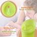 LuQiBabe Unbreakable Silicone Training Cup with Removable Lid and Straw - Kiwi Green | BPA Free & Food-Grade | Microwave & Freezer Safe - Buy Online on GoSupps.com