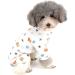 Zweita Soft Dog Pajamas - Adorable Bear Football Print Overalls for Cats & Puppies | Cozy 4-Legged Rompers | International Shipping Available - Buy Online on GoSupps.com