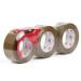 BOMEI PACK 3 Pack Heavy Duty Brown Packing Tape with Dispenser 2.6 mil 1.88 inch x 110 Yards Brown Tape Refills for Industrial Shipping Box Packaging Tape for Moving Office & Storage 2.6 mil x 1.88 inch x 110 Yards 3 - Buy Online on GoSupps.com